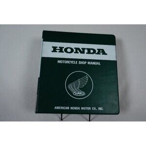 1998 Honda CR125R CR125 OEM Service Manual with Binder